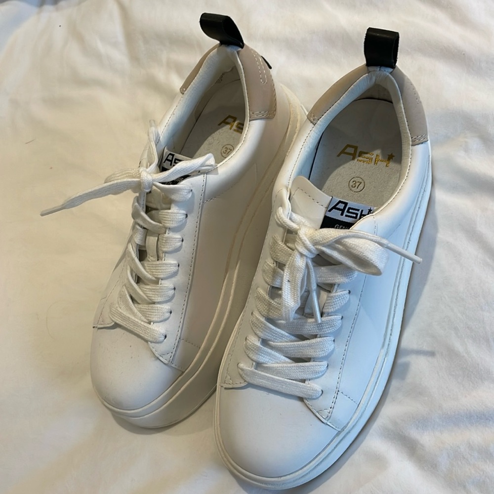 Ash shoes. Size 37. White. Never worn!